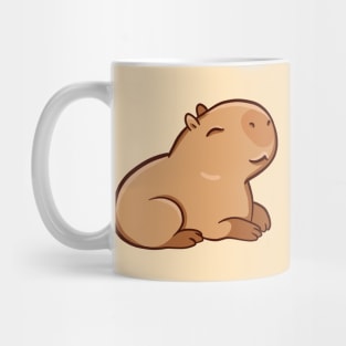 Warm and cozy capybara Mug